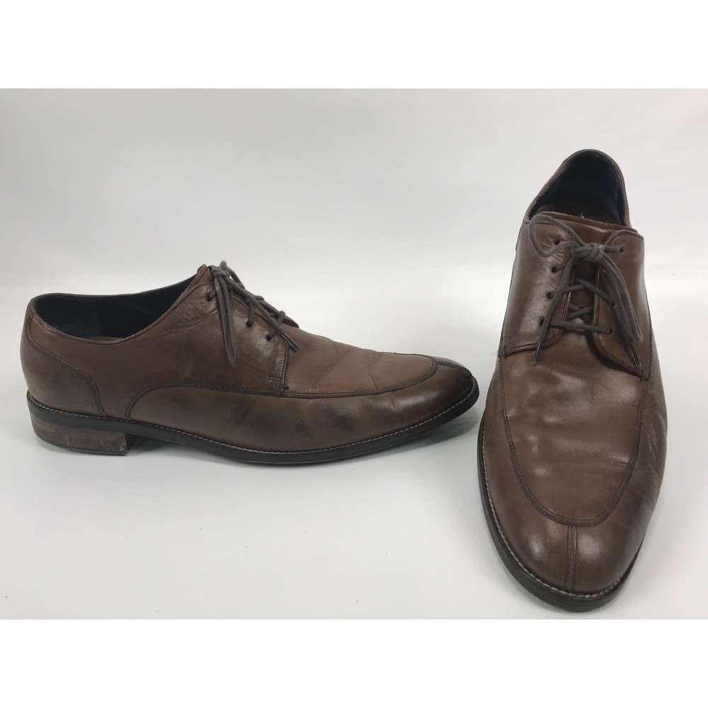 Cole Haan Grand OS Lenox Hill Split Toe Oxford Shoes C11629‎ Size 11.5 M Brown
